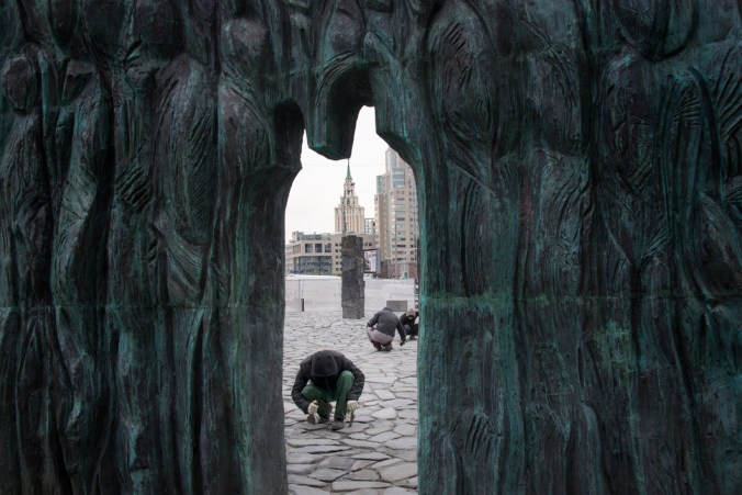 Wall of Mourning, Moscow (photo, Odissonova)
