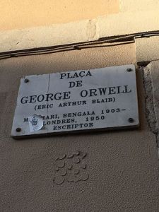 George_Orwell_Place in_Barcelona