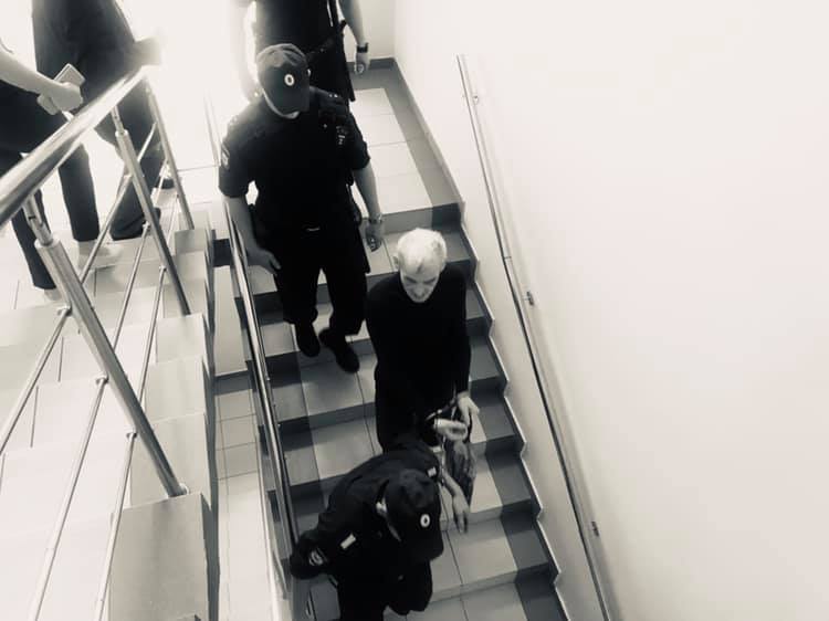 Dmitriev led downstairs (Ivleva)