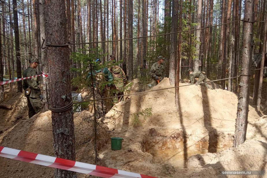 Military history society excavations (August 2019)